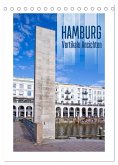 HAMBURG Vertikale Ansichten (Tischkalender 2025 DIN A5 hoch), CALVENDO Monatskalender