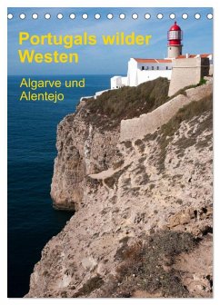 Portugals wilder Westen (Tischkalender 2025 DIN A5 hoch), CALVENDO Monatskalender - Calvendo;Radermacher, Gerhard