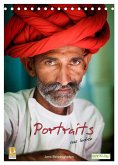 Portraits aus Indien (Tischkalender 2025 DIN A5 hoch), CALVENDO Monatskalender