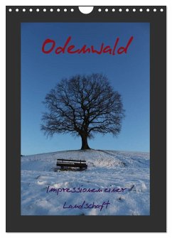 Odenwald - Impressionen einer Landschaft (Wandkalender 2025 DIN A4 hoch), CALVENDO Monatskalender