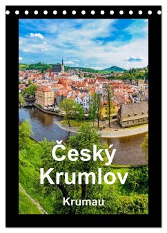 Cesky Krumlov Krumau (Tischkalender 2025 DIN A5 hoch), CALVENDO Monatskalender - Calvendo;Aguja