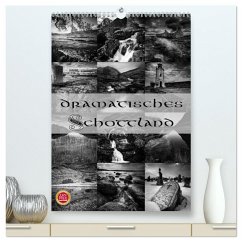 Dramatisches Schottland (hochwertiger Premium Wandkalender 2025 DIN A2 hoch), Kunstdruck in Hochglanz - Calvendo;Cross, Martina