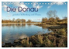 Die Donau zwischen Weltenburg und Passau (Tischkalender 2025 DIN A5 quer), CALVENDO Monatskalender