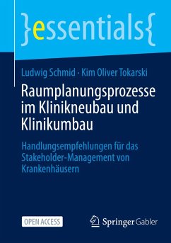 Cover Raumplanungsprozesse im Klinikneubau und Klinikumbau