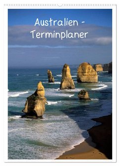 Australien - Terminplaner (Wandkalender 2025 DIN A2 hoch), CALVENDO Monatskalender