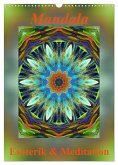 Mandala - Esoterik & Meditation (Wandkalender 2025 DIN A3 hoch), CALVENDO Monatskalender