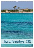 Ibiza und Formentera (Wandkalender 2025 DIN A2 hoch), CALVENDO Monatskalender