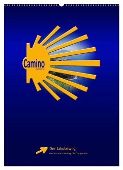 Camino del Norte (Wandkalender 2025 DIN A2 hoch), CALVENDO Monatskalender