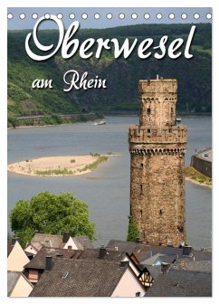 Oberwesel am Rhein (Tischkalender 2025 DIN A5 hoch), CALVENDO Monatskalender