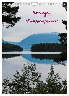 Familienplaner Norwegen (Wandkalender 2025 DIN A4 hoch), CALVENDO Monatskalender - Calvendo;Koch, Andrea