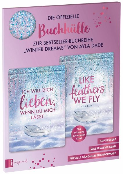 Ayla Dade: Winter Dreams. Buchhülle Ayla Dade: Winter Dreams. Buchhülle