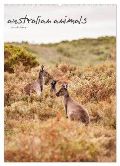 australian animals (Wandkalender 2025 DIN A2 hoch), CALVENDO Monatskalender - Calvendo;Kohlem, Arno