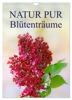 NATUR PUR Blütenträume (Wandkalender 2025 DIN A4 hoch), CALVENDO Monatskalender - Calvendo;Dietzel, Karin