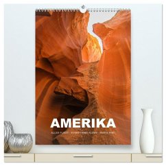 Amerika (hochwertiger Premium Wandkalender 2025 DIN A2 hoch), Kunstdruck in Hochglanz