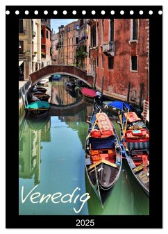 Venedig (Tischkalender 2025 DIN A5 hoch), CALVENDO Monatskalender