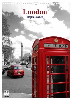 London - Impressionen (Wandkalender 2025 DIN A3 hoch), CALVENDO Monatskalender - Calvendo;Bambach, Hartwig