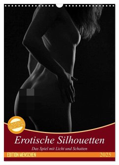 Erotische Silhouetten (Wandkalender 2025 DIN A3 hoch), CALVENDO Monatskalender