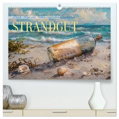 Strandgut (hochwertiger Premium Wandkalender 2025 DIN A2 quer), Kunstdruck in Hochglanz