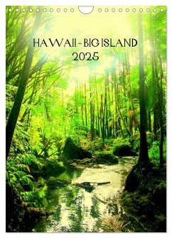 Hawaii - Big Island (Wandkalender 2025 DIN A4 hoch), CALVENDO Monatskalender - Calvendo;Brun, Annina