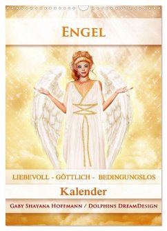 Engel - Kalender (Wandkalender 2025 DIN A3 hoch), CALVENDO Monatskalender