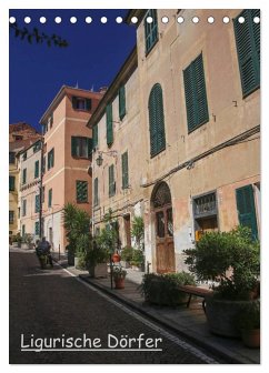 Ligurische Dörfer (Tischkalender 2025 DIN A5 hoch), CALVENDO Monatskalender - Calvendo;by Marco Odasso, Skao-Fotografie