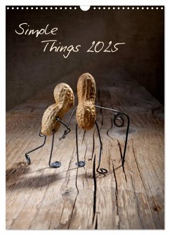 Simple Things 2025 (Wandkalender 2025 DIN A3 hoch), CALVENDO Monatskalender - Calvendo;Schwarz, Nailia
