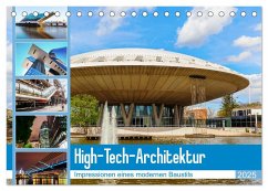 High-Tech-Architektur - Impressionen eines modernen Baustils (Tischkalender 2025 DIN A5 quer), CALVENDO Monatskalender - Calvendo;Müller, Christian