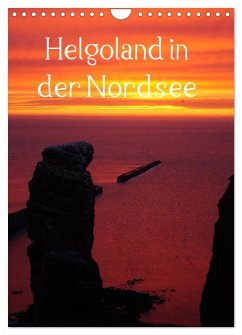 Helgoland in der Nordsee (Wandkalender 2025 DIN A4 hoch), CALVENDO Monatskalender - Calvendo;Kattobello