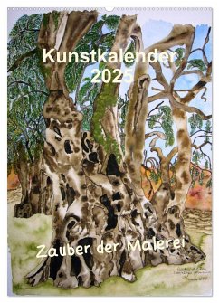 Kunstkalender 2025 - Zauber der Malerei (Wandkalender 2025 DIN A2 hoch), CALVENDO Monatskalender - Calvendo;Kröll, Ulrike