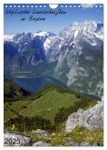 Idyllische Landschaften in Bayern (Wandkalender 2025 DIN A4 hoch), CALVENDO Monatskalender