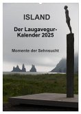 Island - Der Laugavegur-Kalender 2025 (Wandkalender 2025 DIN A2 hoch), CALVENDO Monatskalender