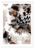 Papillon Art (Wandkalender 2025 DIN A4 hoch), CALVENDO Monatskalender