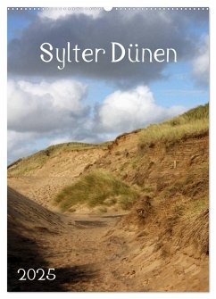 Sylter Dünen (Wandkalender 2025 DIN A2 hoch), CALVENDO Monatskalender - Calvendo;Hahnefeld, Silvia