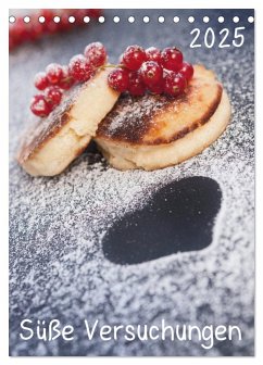 Süße Versuchungen / Geburtstagskalender (Tischkalender 2025 DIN A5 hoch), CALVENDO Monatskalender - Calvendo;PapadoXX-Fotografie