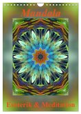 Mandala - Esoterik & Meditation (Wandkalender 2025 DIN A4 hoch), CALVENDO Monatskalender