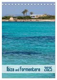 Ibiza und Formentera (Tischkalender 2025 DIN A5 hoch), CALVENDO Monatskalender