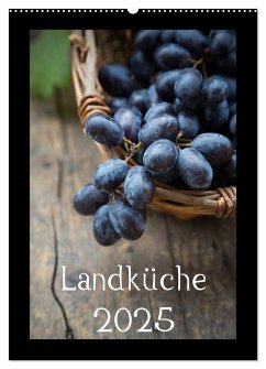 Landküche (Wandkalender 2025 DIN A2 hoch), CALVENDO Monatskalender