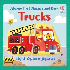 Usborne First Jigsaws and Book: Trucks - Wheatley, Abigail