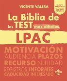 La BIBLIA de los Test más difíciles de la LPAC La BIBLIA de los Test más difíciles de la LPAC