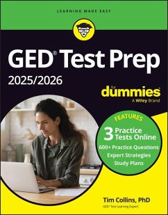 GED Test Prep 2025/2026 for Dummies - Collins, Tim