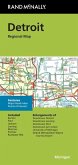 Rand McNally Folded Map: Detroit and Southeastern Michigan Regional Map