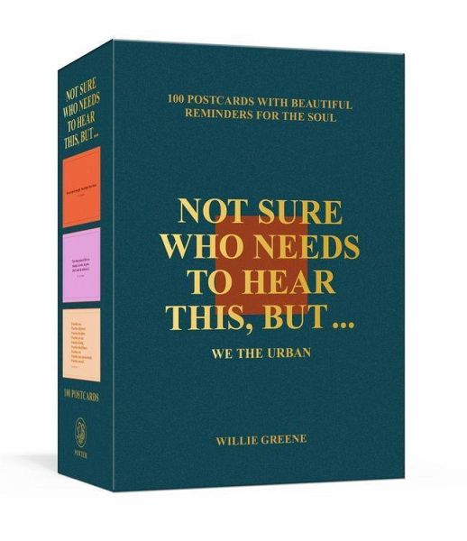 Not Sure Who Needs to Hear This, But . . . : WE THE URBAN