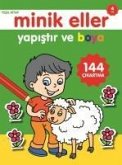 Minik Eller Yapistir Ve Boya Yesil Kitap