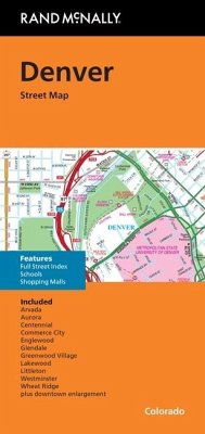 Rand McNally Folded Map: Denver Street Map - Rand Mcnally