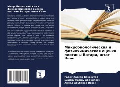 Mikrobiologicheskaq i fiziohimicheskaq ocenka plotiny Vatari, shtat Kano - Hassan Dansister, Rabiu;Nafiu Abdullahi, Shafiu;Abubakar Ishak, Ahmad