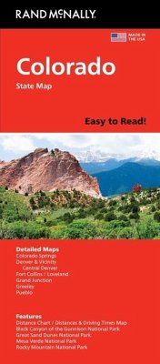 Rand McNally Easy to Read: Colorado State Map - Rand Mcnally