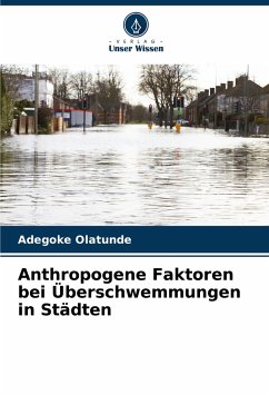 Anthropogene Faktoren bei Überschwemmungen in Städten - Olatunde, Adegoke