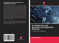Cover O neobarroco em Bucanera de Alejandra Pizarnik