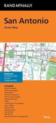 Rand McNally Folded Map: San Antonio Street Map - Rand Mcnally