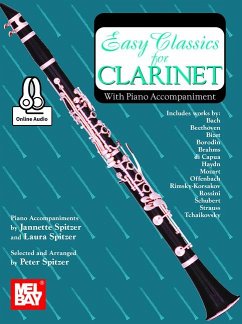 Easy Classics for Clarinet - With Piano Accompaniment - Spitzer, Peter